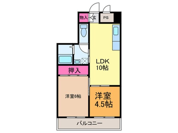 日宝メゾン・ド・ショウの物件間取画像